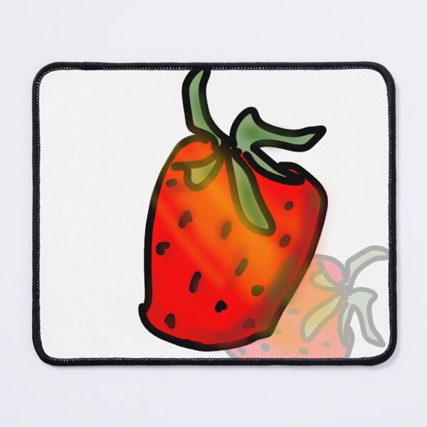 Item preview, Cute Hand Drawn Strawberry Doodle Illustration  designed and sold by AbbyWorldStudio.
