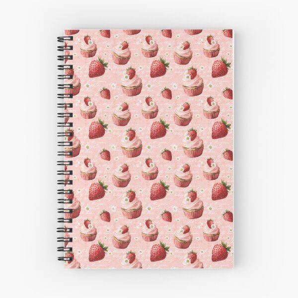 Item preview, Strawberry Pink Cupcake Pattern  designed and sold by LouieVanille.