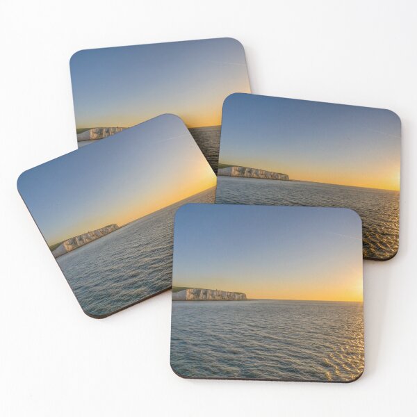 Item preview, Sunrise over Dover Straits and Cliffs - Maritime Coastline Photography designed and sold by jrtwynam.