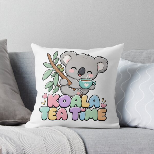 Item preview, Koala Tea Time Sweet Kawaii Koala with tea designed and sold by BoosterShop.