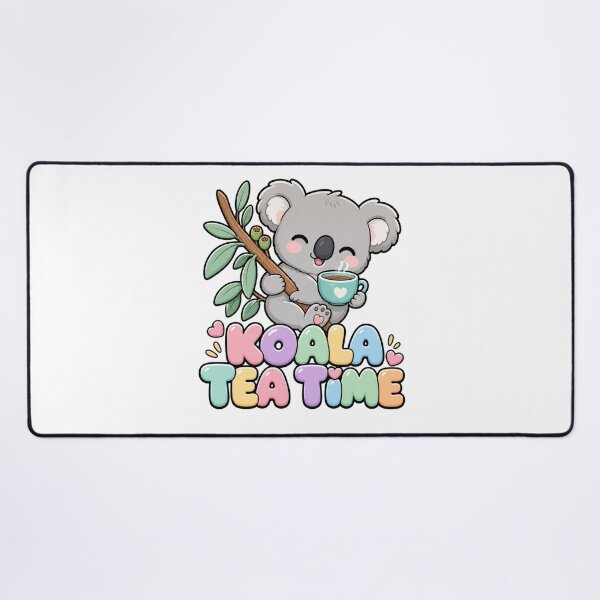 Item preview, Koala Tea Time Sweet Kawaii Koala with tea designed and sold by BoosterShop.