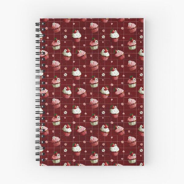 Item preview, Strawberry Red Cupcake Pattern  designed and sold by LouieVanille.