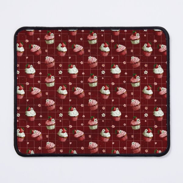 Item preview, Strawberry Red Cupcake Pattern designed and sold by LouieVanille.