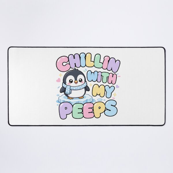Item preview, Chillin With My Peeps Cute Kawaii Penguin designed and sold by BoosterShop.