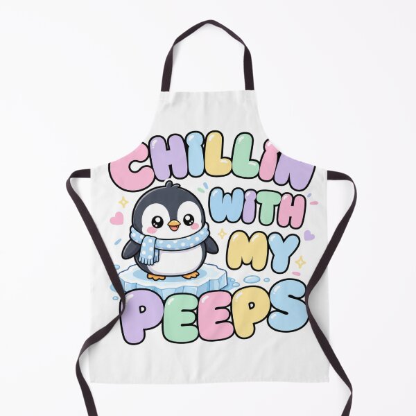 Item preview, Chillin With My Peeps Cute Kawaii Penguin designed and sold by BoosterShop.