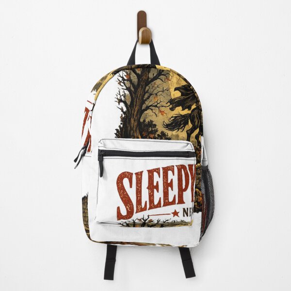 Item preview, Sleepy Hollow New York Vintage Travel Poster | Retro Headless Horseman Halloween Art designed and sold by Rewind Society.