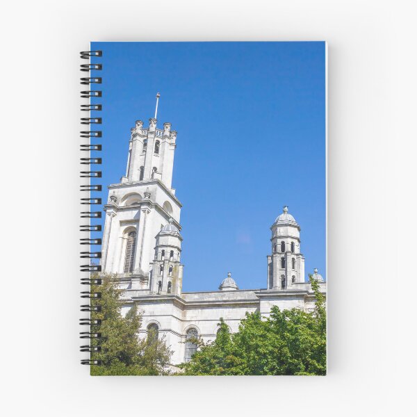 Item preview, Historic London Building Against Clear Blue Sky designed and sold by jrtwynam.