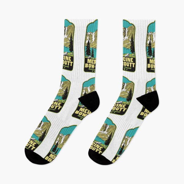 Item preview, Medicine Bow Routt National Forests Wyoming Retro designed and sold by HalpinDesign.