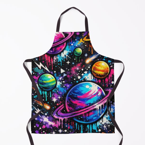 Item preview, Colorful Space Street Art Illustration designed and sold by Black Signal.