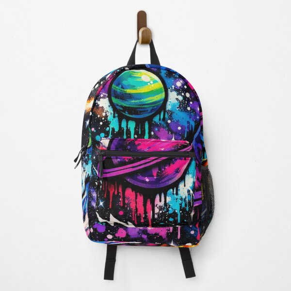 Item preview, Colorful Space Street Art Illustration designed and sold by Black Signal.