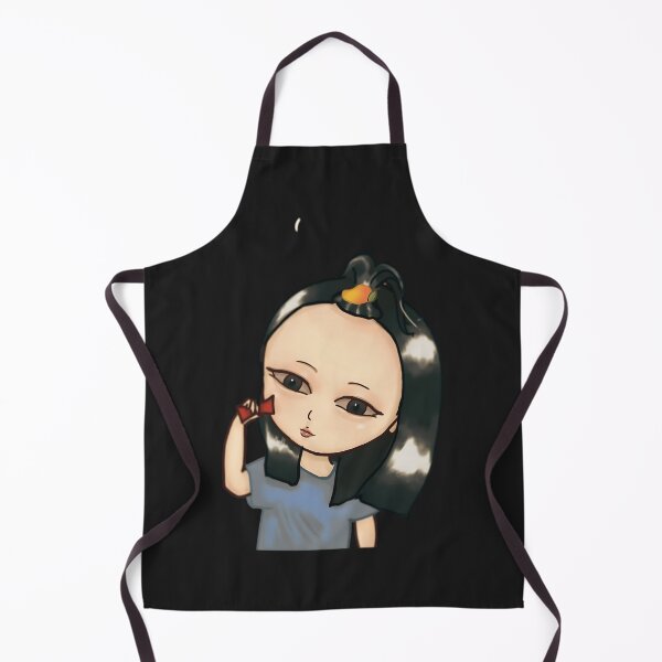 Item preview, Chibi Cute Girl holding Red Card designed and sold by WhimsyWeird.