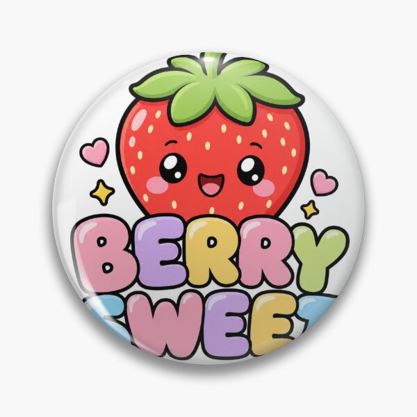 Item preview, Berry Sweet Sweet Kawaii Strawberry designed and sold by BoosterShop.