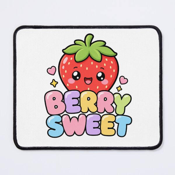 Item preview, Berry Sweet Sweet Kawaii Strawberry designed and sold by BoosterShop.