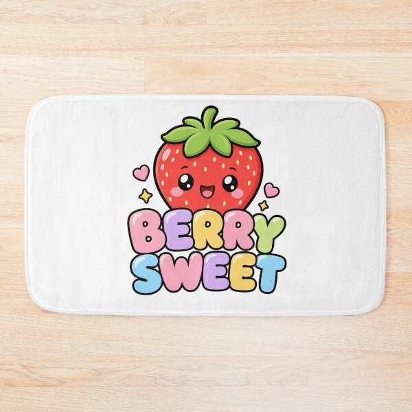 Item preview, Berry Sweet Sweet Kawaii Strawberry designed and sold by BoosterShop.