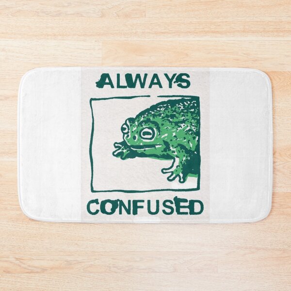 Item preview, Always Confused – Frog Illustration ?? designed and sold by WATEKE.