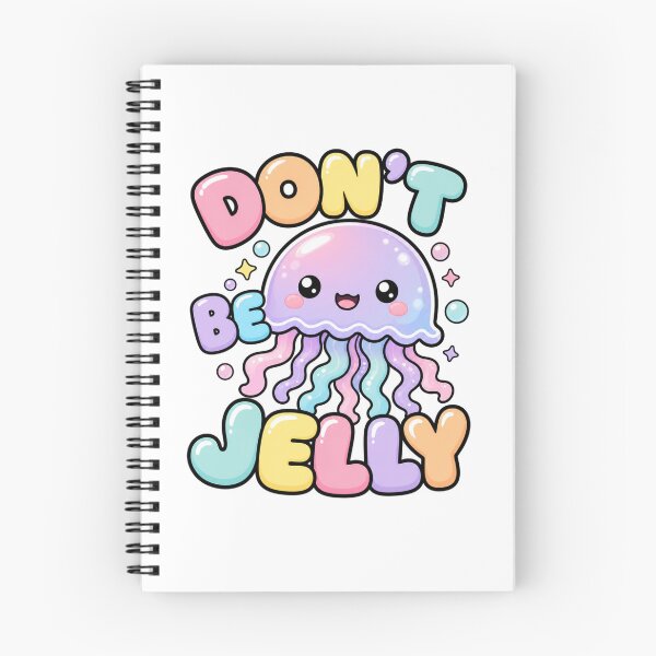 Item preview, Don't Be Jelly Cute Kawaii Jellyfish designed and sold by BoosterShop.