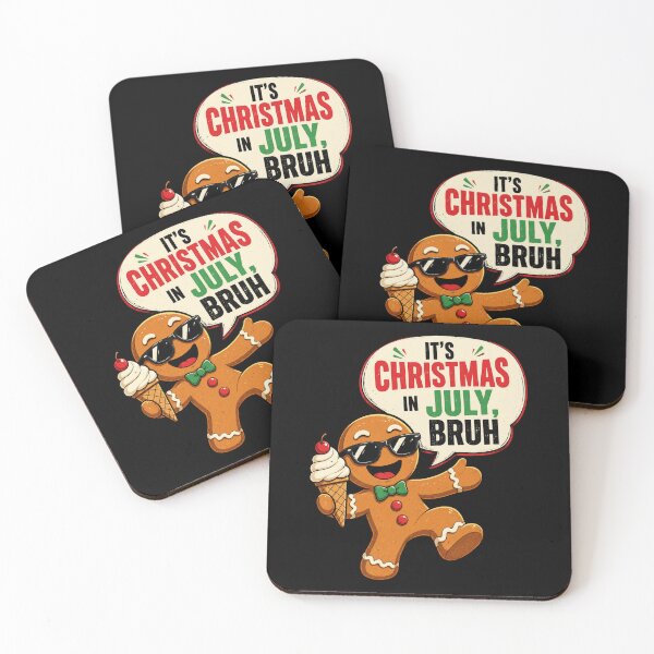 Item preview, Gingerbread Christmas in July Bruh designed and sold by OlakunleOloroz.