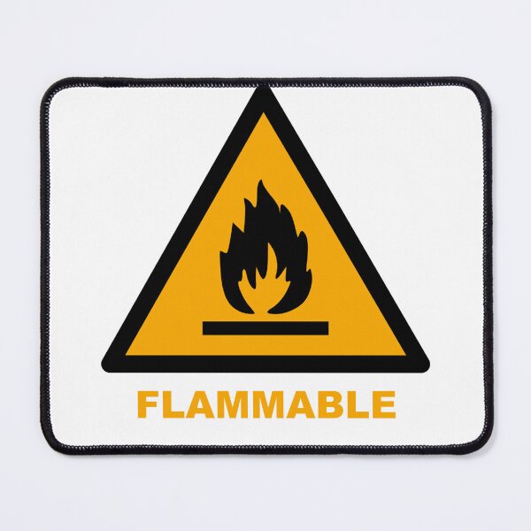 Item preview, Warning: Flammable designed and sold by Look Out Shop.