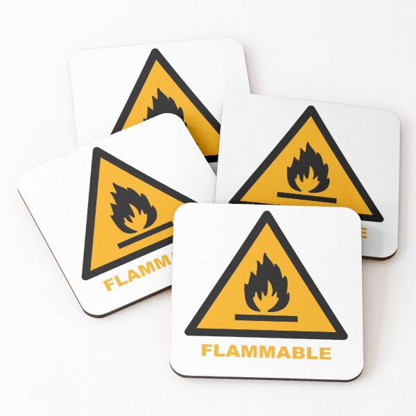 Item preview, Warning: Flammable designed and sold by Look Out Shop.