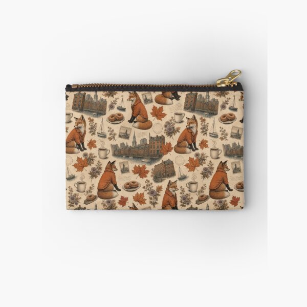Item preview, Vintage Boston Fox Autumn Coffee designed and sold by CoffeeinBloom.