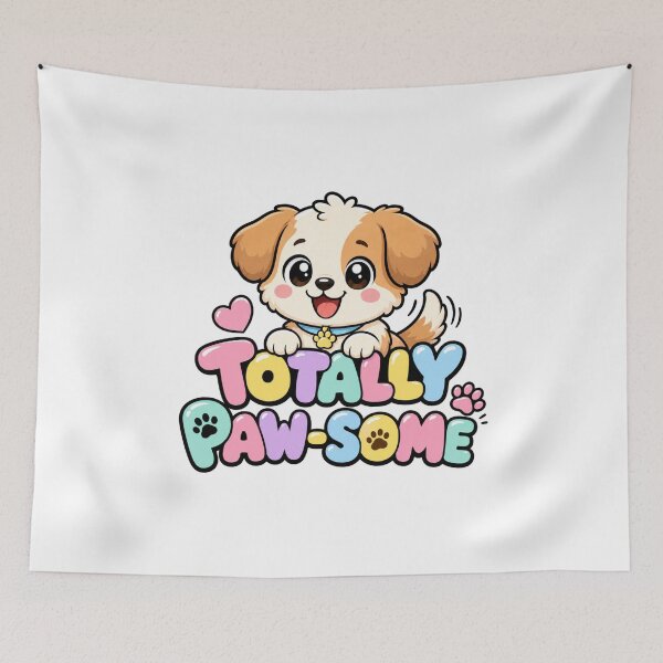 Item preview, Totally adorable cute kawaii dog puppy designed and sold by BoosterShop.
