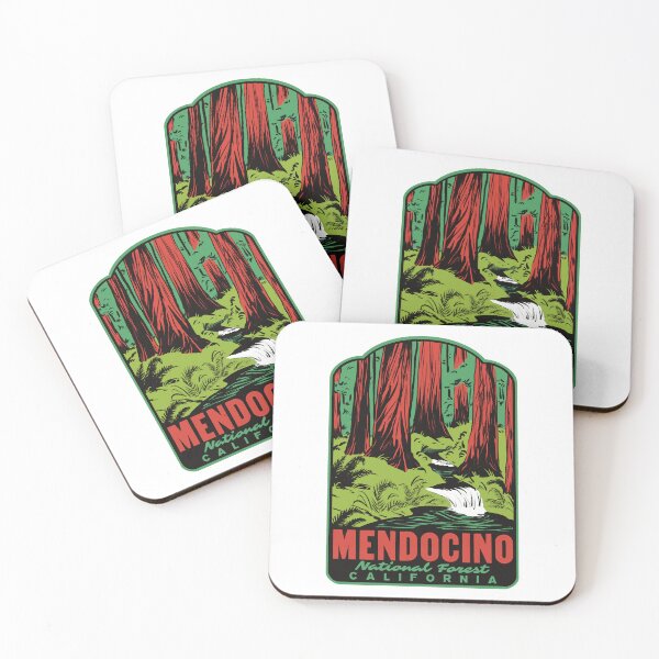 Item preview, Mendocino National Forest California Retro designed and sold by HalpinDesign.