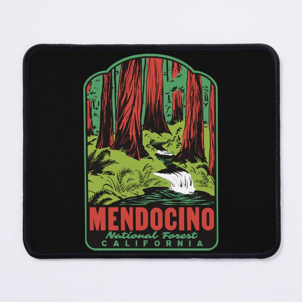 Item preview, Mendocino National Forest California Retro designed and sold by HalpinDesign.