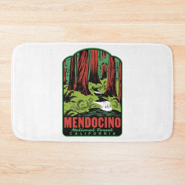 Item preview, Mendocino National Forest California Retro designed and sold by HalpinDesign.