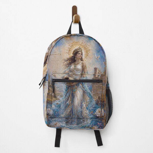Item preview, Persian Goddess Anahita painting. designed and sold by GalleryKauffeld.