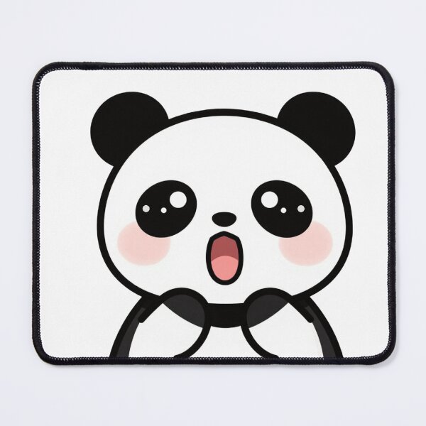 Item preview, Cute Amazed Kawaii Panda Cartoon | Adorable Surprised Bear Sticker & Gift Design designed and sold by Rood-Art-Studio.