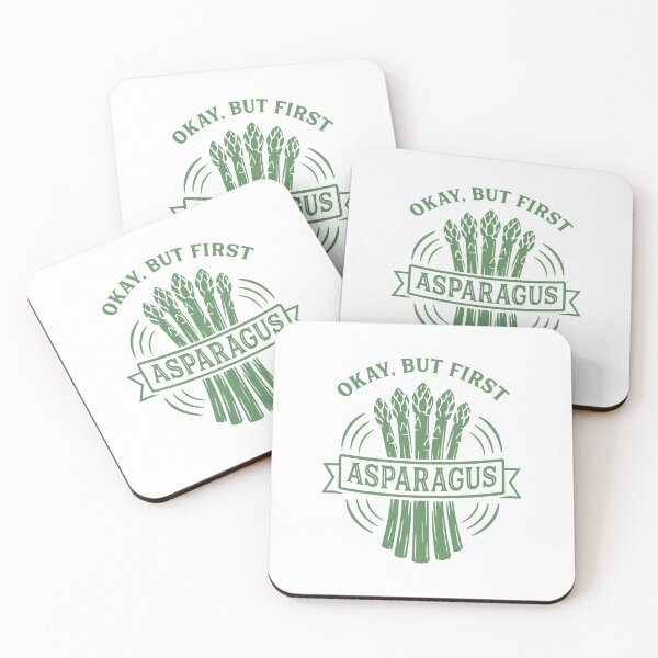 Item preview, Okay But First Asparagus Vegetable Lover designed and sold by AntiqueImages.