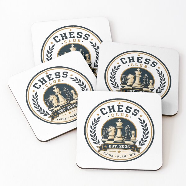 Item preview, Vintage Chess Club Badge Retro Strategy Game Design for Chess Players designed and sold by WORN.THOUGHTS.