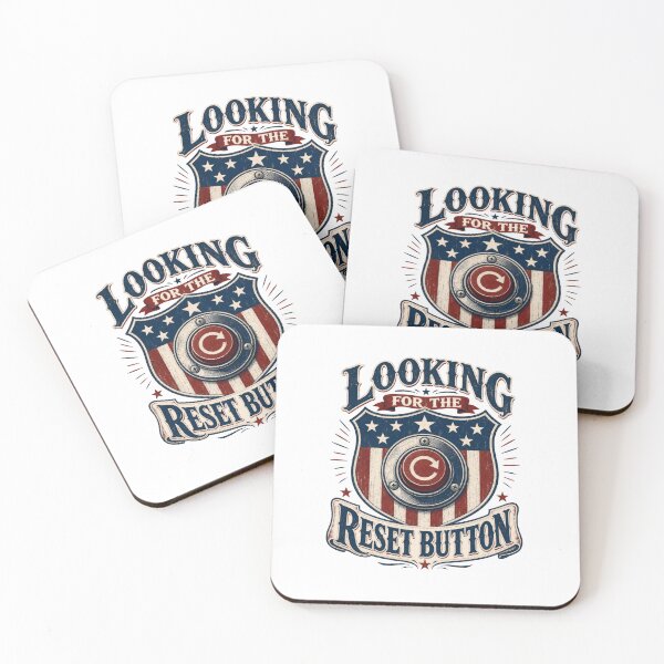 Item preview, Looking for the Reset Button Retro American designed and sold by AntiqueImages.