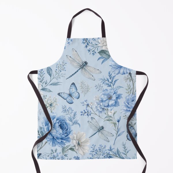 Item preview, Elegant Floral Butterflies & Dragonflies Pattern designed and sold by YanezFranco.