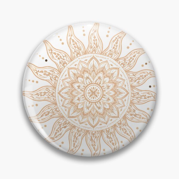 Item preview, Mandala Sun | Boho Celestial Line Art Design designed and sold by CalmMandala.