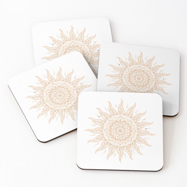 Item preview, Mandala Sun | Boho Celestial Line Art Design designed and sold by CalmMandala.