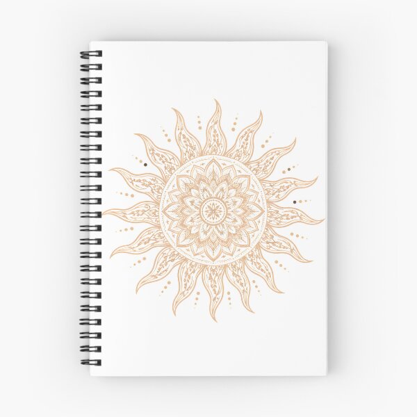 Item preview, Mandala Sun | Boho Celestial Line Art Design designed and sold by CalmMandala.