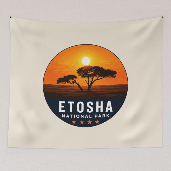 Item preview, Etosha National Park, Namibia | African Wildlife Safari Adventure Design designed and sold by Gideon Emmerich.