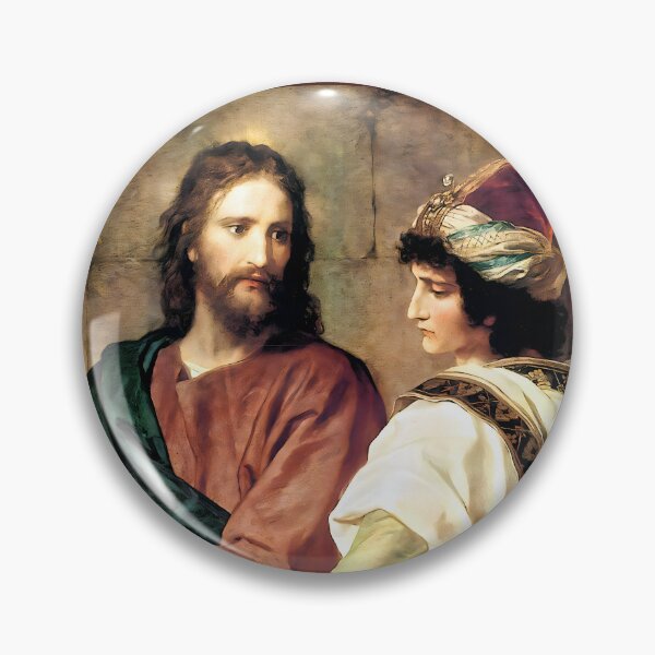 Item preview, Christ and the Rich Young Ruler - Heinrich Hofmann designed and sold by Jon-Baran.