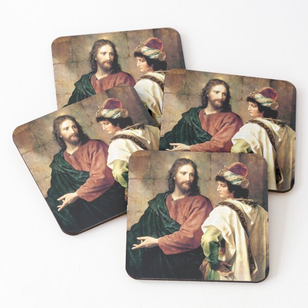 Item preview, Christ and the Rich Young Ruler - Heinrich Hofmann designed and sold by Jon-Baran.