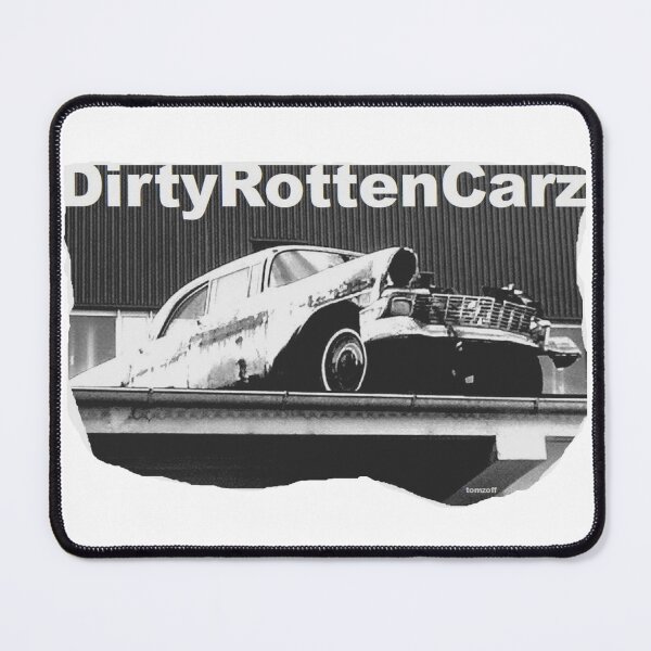 Item preview, Vintage car wreck with text: Dirty Rotten Carz designed and sold by ZoffArt-Shop.