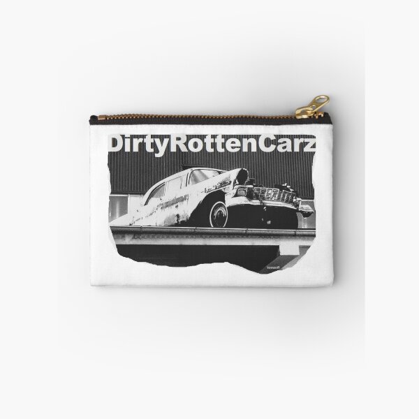 Item preview, Vintage car wreck with text: Dirty Rotten Carz designed and sold by ZoffArt-Shop.