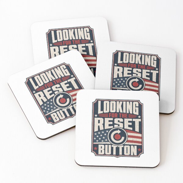Item preview, Looking for the Reset Button Bold American Flag designed and sold by AntiqueImages.