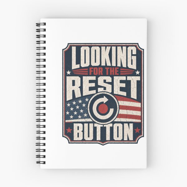 Item preview, Looking for the Reset Button Bold American Flag designed and sold by AntiqueImages.