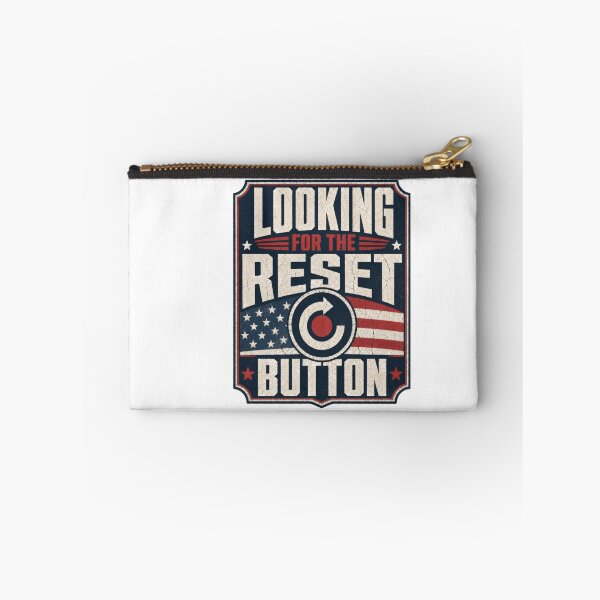 Item preview, Looking for the Reset Button Bold American Flag designed and sold by AntiqueImages.