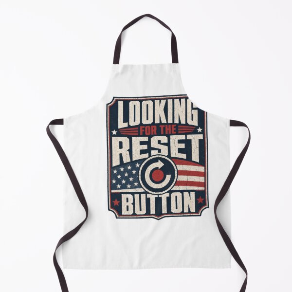 Item preview, Looking for the Reset Button Bold American Flag designed and sold by AntiqueImages.