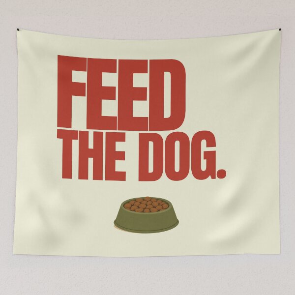Item preview, Feed The Dog designed and sold by PaperField.
