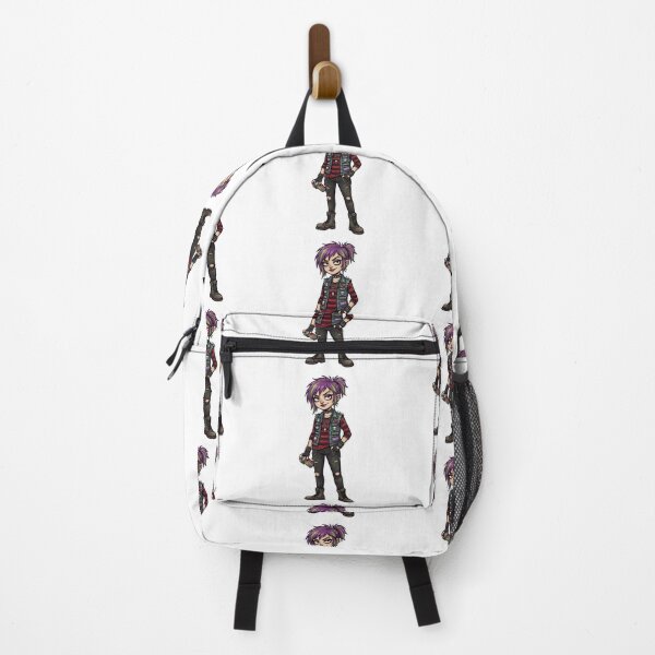 Item preview, Punk Goth Girl Cartoon | Alternative Fashion Illustration | Emo Aesthetic Character | Graffiti Streetwear Art | Gothic Sticker Design designed and sold by Bhaskar Digital Art.