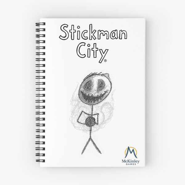 Item preview, Stickman City Cursed Stickman designed and sold by McKinleyGames.