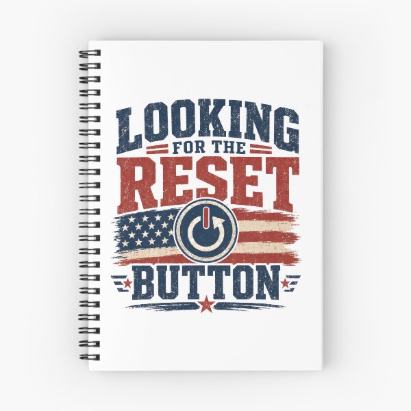 Item preview, Looking for the Reset Button American Flag designed and sold by AntiqueImages.